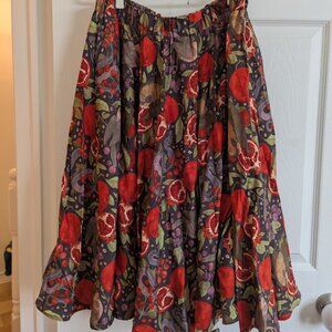 MorningWitch Pomegranate Circle Skirt - Pocket defect!